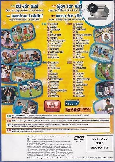 EyeToy Play 3 - PS2 (B Grade) (Genbrug)